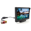 5 Inch Car Rear View Monitor Screen, Universal TFT LCD AV Backlight Car Col