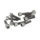 10pcs M5*20 Titanium Alloy Rustproof Cap Head Socket Screw Allen Key Bolts