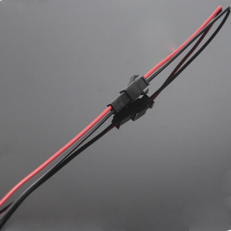 5 Sets JST 2.54  2-Pin Connector plug Female & Male with Wires Cables MUH3C