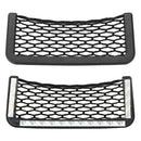 Car Seat Side Back Net Storage Bag Phone Holder Pocket Organizer(19.5*8cm)