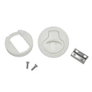 3 Set 2 inch/ 50mm Flush Pull Hatch Slam Latch for RV Boat Deck Nylon