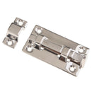 Polished Boat Barrel Bolt Door Latch / Lock Set - Marine 316 Grade Stainless