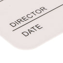Acrylic Plastic 30x25 cm/11.8x9.8 inch Director Film Clapboard Cut Action Scene