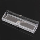New  Durable Sheer Glasses Case Vogue plastic Protective Box for Reading glas ES