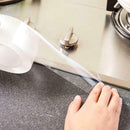 Waterproof Self-adhesive Transparent Kitchen Bathroom Tapes (0.8mm*50mm*5m) A