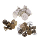 20 Sets Magnetic Snaps Bag Purse Buckle For Clothes DIY Needlework Buttons