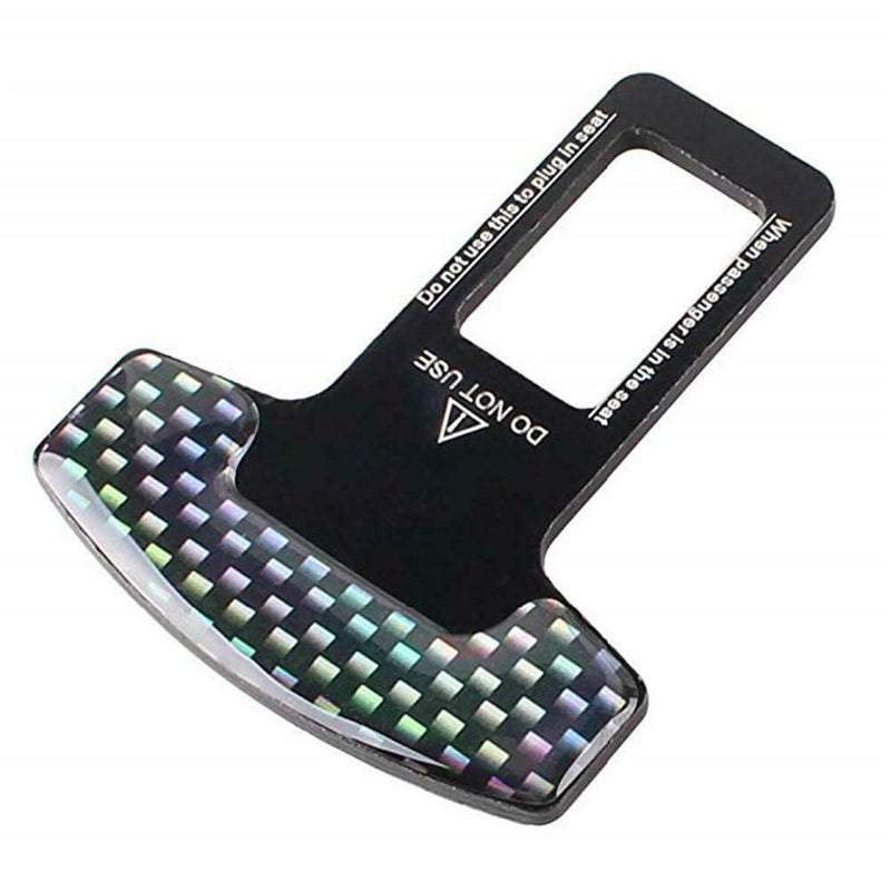 2 Pack Car Seat Belt Buckle Clip Clamp Spun Compatible With For Most Cars