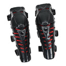Red Motorcycle Motocross Racing Knee Pads Protector Guards Armor Gear