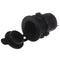 1 Pcs Waterproof 12V Car Black Socket USB Charger Power Adapter Outlet ME