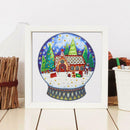 5D DIY Special Shaped Diamond Painting Christmas House Embroidery Craft Kit