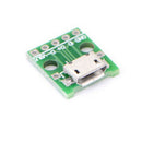 5PCS mini USB to DIP Adapter Converter for 2.54mm PCB Board DIY Power Suppl  Z