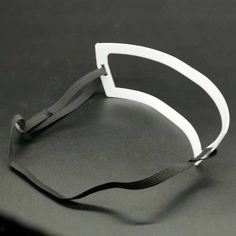 Neckline Beard Shaping Template Shaper Trimming Comb Guide Shaving Kit White