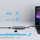Docking Station with Type C Plug HDMI VGA USB3.0 Audio Power  Hub f