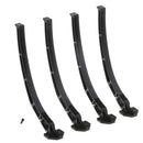 4Pcs Landing Gears Heightened Extender Bracket For DJI F450 F550 SK480 Black