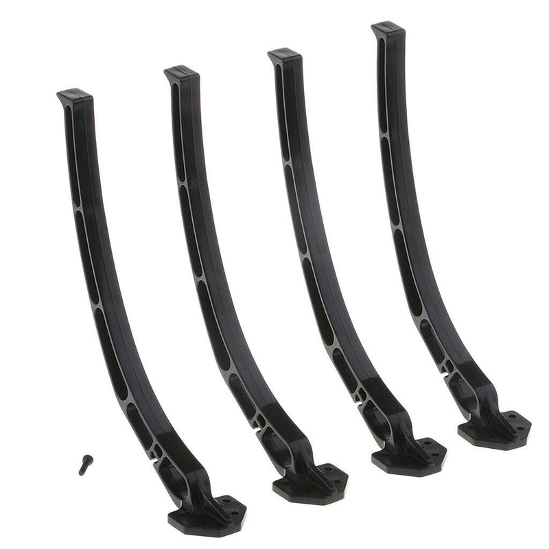 4Pcs Landing Gears Heightened Extender Bracket For DJI F450 F550 SK480 Black