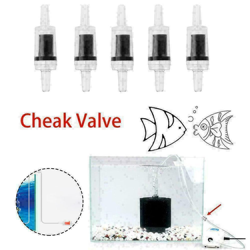 1Pc Aquarium One Way Check Valve Non-Return Fish Tank B4O8 Pump System Air Z3Y1