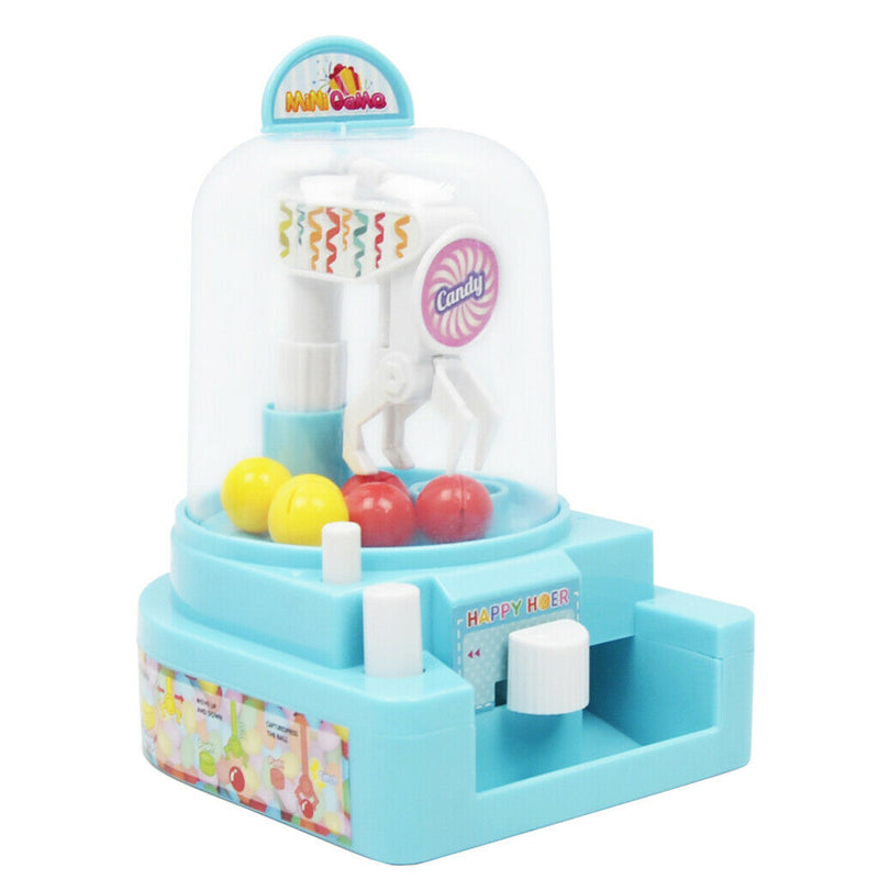 Plastic Simulation Mini Claw Machine Candy Grabber Machine for Kids - Blue