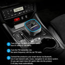T25 Car Kit Handsfree Wireless Bluetooth BT FM Transmitter LCD MP3 Player U F8E3