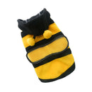 Pet Hoodie Cloth Dog Cat Puppy Apparel Fancy Bee Costume Outfit Coat XXXS