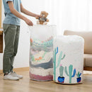 Family Collapsible Storage Bag Clothes Blanket Quilt Wardrobe Sweater Organ E5N5