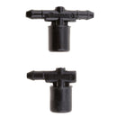 1 Pair Windshield Wiper Spray Jet Washer Fluid Nozzle for Opel Buick