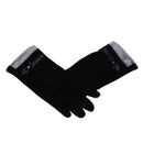 Touch Gloves Winter Warm Gloves Mittens for Touch Screen (black) T8M3