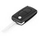 2 Buttons Case V2 Car Key Control Cover for PEUGEOT 207 307 308 407 607 J1B2