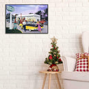 5D DIY Full Drill Square Diamond Painting Service Area Cross Stitch Mosaic