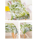 140*260CM Waterproof Tablecloth Placemat Grass Green Tropical Plant Pattern