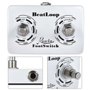 Rowin Beatloop Footswitch Dual Momentary External Guitar Pedal Foot Switch
