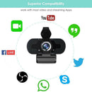 1080P HD 3MP Webcam Auto Focus Microphone USB Web Camera for Live Video A