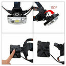 Super Bright 3000LM COB Outdoor LED Head Light Lamp Torch Headlight P8V9