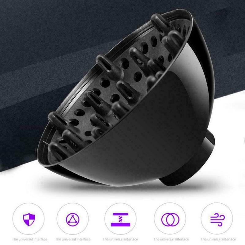 Hair Dryer Diffuser Salon Attachment Blower Nozzle Washable For Home Tool K1O6