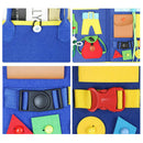 Montessori Busy Board for Toddlers Felt Fine Motor Skill Sensory Toys Education