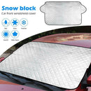 Universal Car Front Windshield Cover Snow Ice Shield UV Sun Shade 4.66x3.05ft