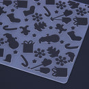 Plastic Embossing Template Scrapbooking Photo Album DIY Craft Decor(03135)