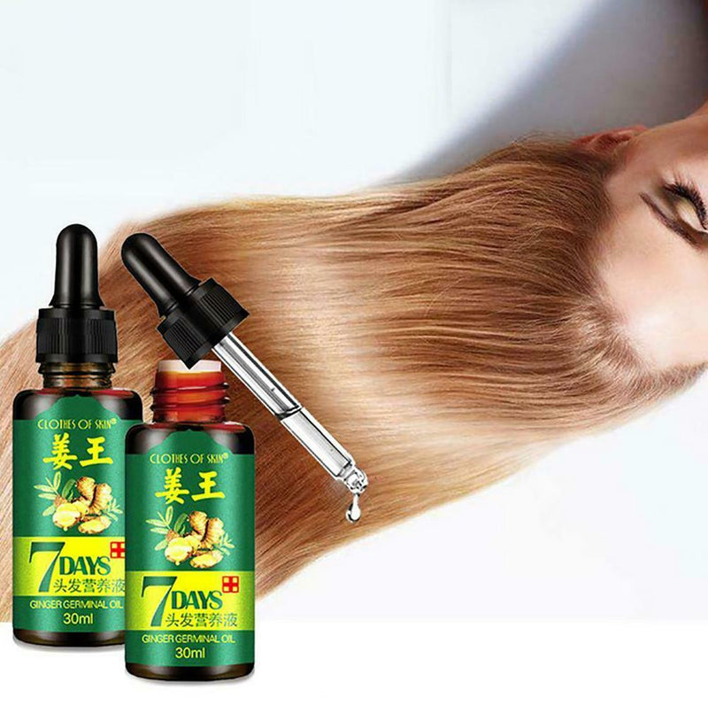 Loss Oil Care Hair For Women Men Ginger Restoration Hair Essence 30ml Treatment
