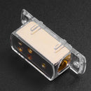 1x 4AWG to 4x 8AWG Car Audio Power/Ground Cable Splitter Distribution Block SN9F