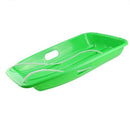 Plastic Outdoor Toboggan Snow Sled for Child Green