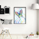 Flying Butterfly 5D DIY Full Round Diamond Painting Digital Canvas Handwork