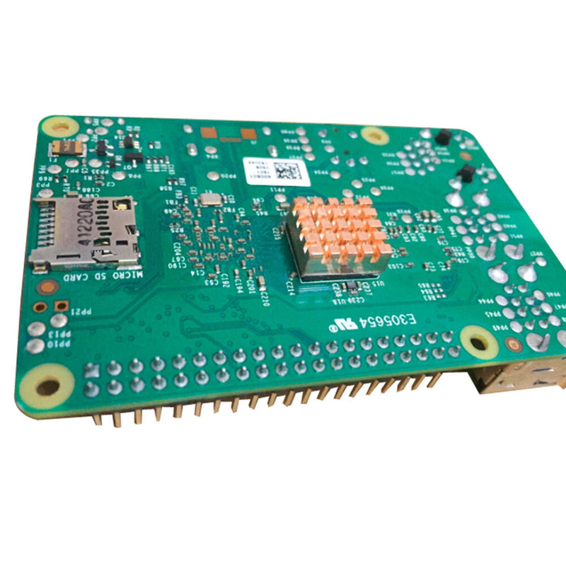 1 Set of Heatsinks 3 Pcs of Copper Heat Sink Cooling Kit for Raspberry Pi 3  M&L