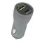 PQ3A Quick Charge 3.0 Car Charger 36W 2 Port USB Fast Charging Adapter for Phone