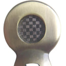 1PCS Personalised Golf Pitch Fork Mark Divot Repair Tool W/ Ball Marker Silcer