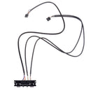 1Pc computer front panel usb 2.0 audio port cable motherboard connection cabl FT