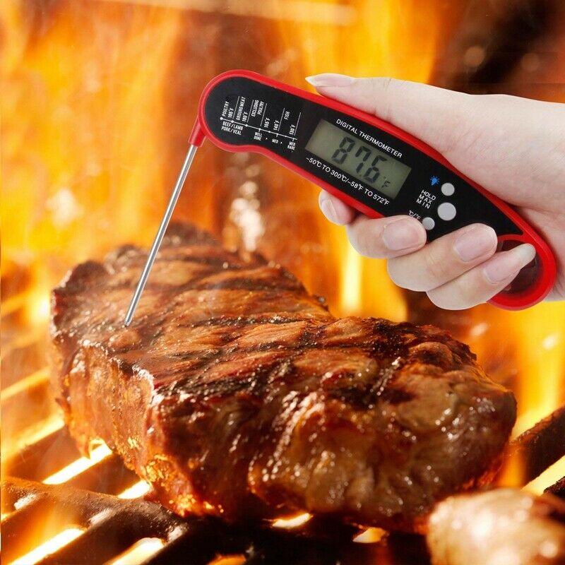 Instant Read Meat Thermometer, Digital Thermometer with Backlight / Calibra J5J4