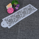 1pc Template Mold Baking Tool Lace Cake Cupcake Cookie Stencil Decor