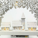 Christmas LED Luminous Wooden Garland Ornaments House Decorations OrnamentsSEAU