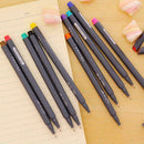 10Pcs Fineliner Colors Drawing Painting Sketch Artist Pen 0.38mm Markers Ma Y6E9