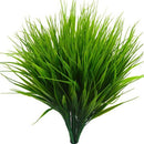 6Pcs 15 inch Artificial Plastic Wheatgrass Faux Shrubs Simulation Greenery  O7X4