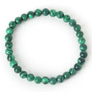 10mm Natural Tibetan Green Malachite Buddhist Buddha Prayer Beads Mala Bracelet